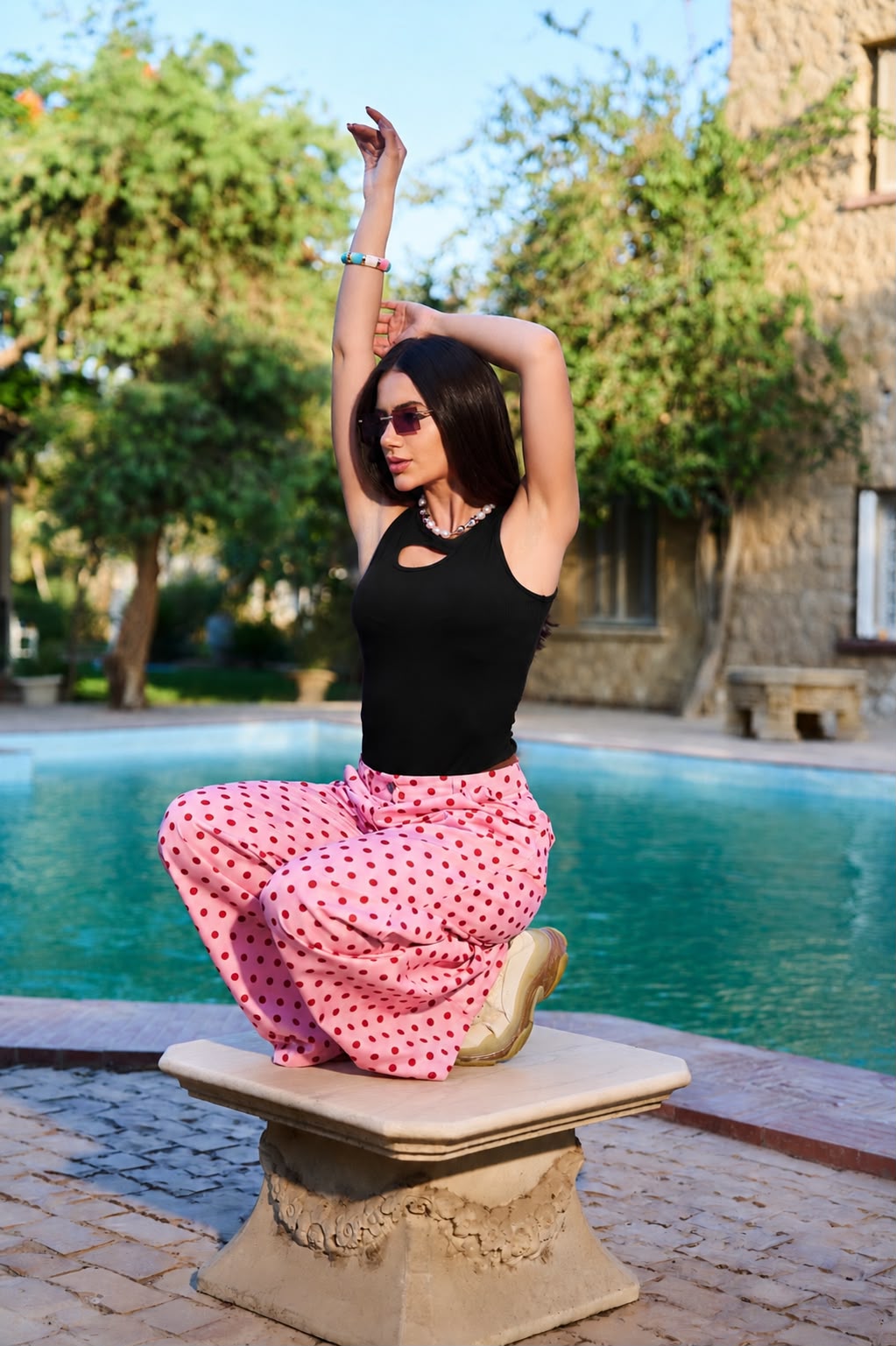 Cut- OUT Rib Tank top