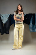 Striped Polo T-Shirt