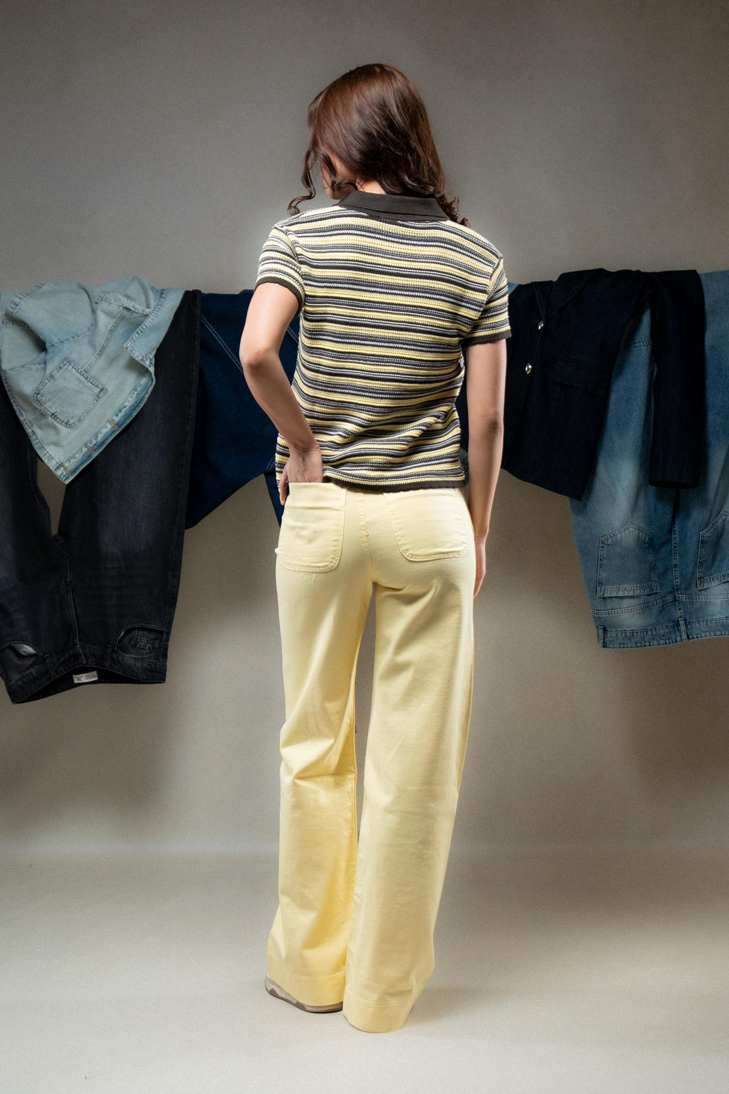 Striped Polo T-Shirt
