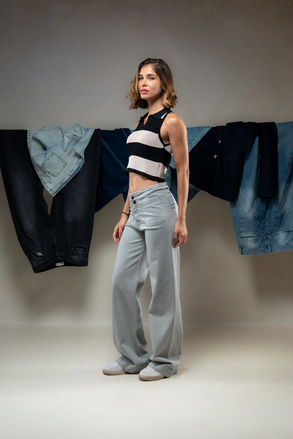Relaxed-Fit Casual Pants