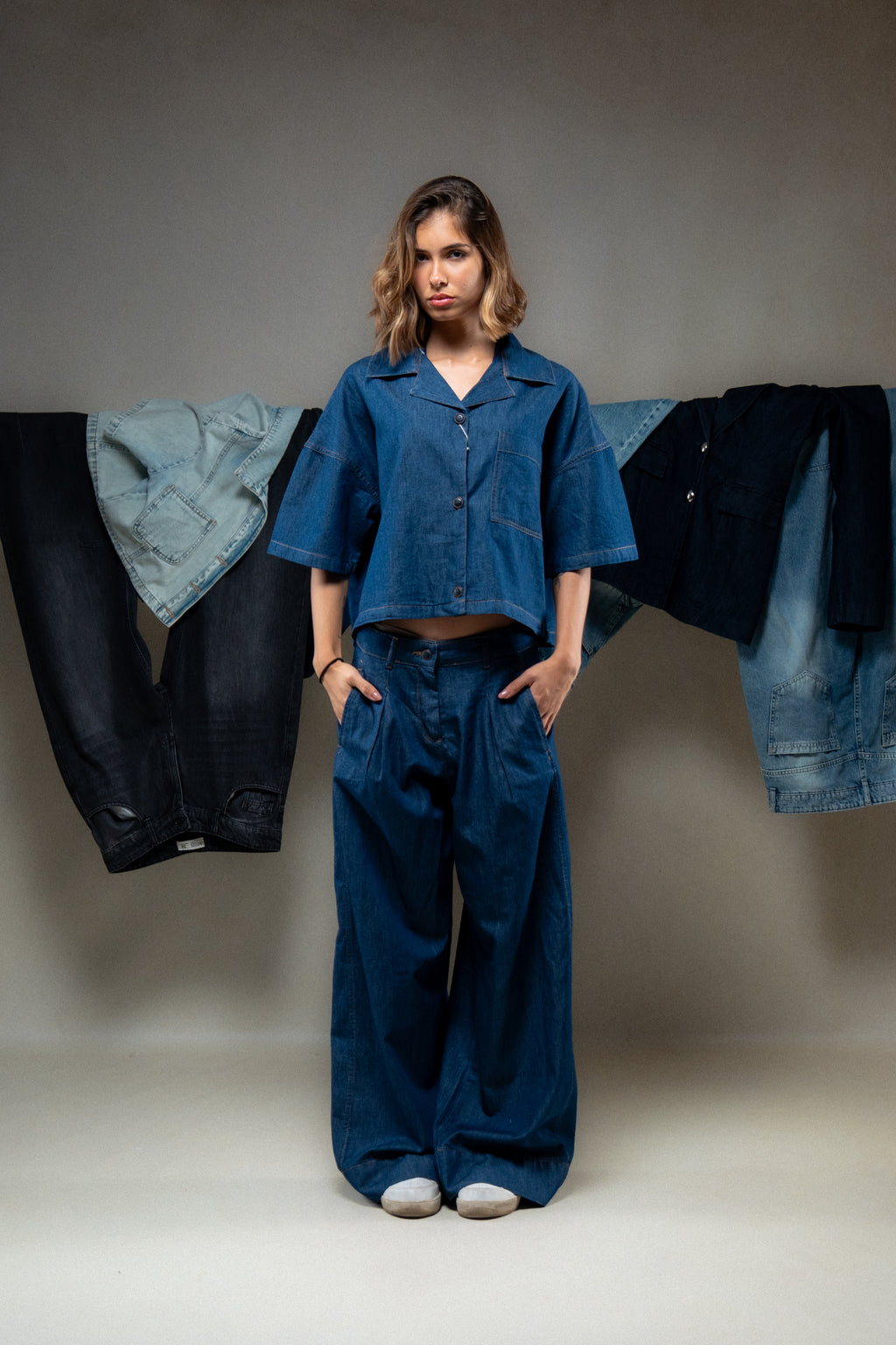 Cropped Shirt