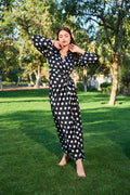 Polka Dot Maxi Dress